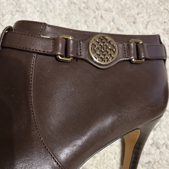 Coach Brown Bootie - Picture 7 of 8